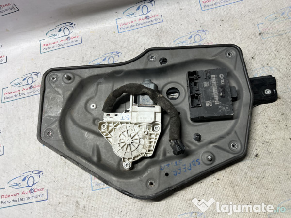 Macara geam stanga spate Skoda Superb 2 2010