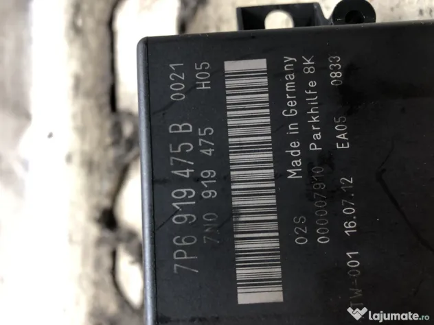 Modul Senzori Parcare Volkswagen Touareg 3.0 Motorina 2013