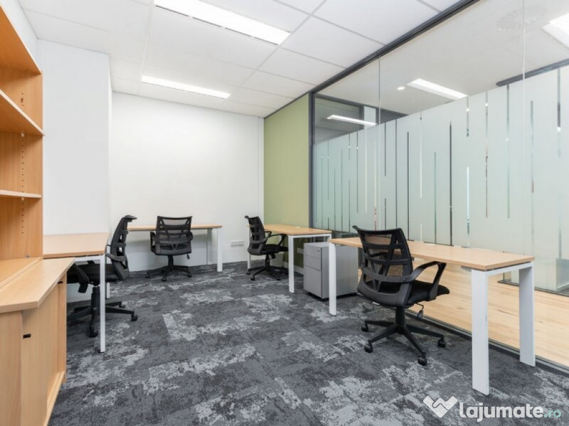 Alăturați-vă unui mediu de lucru colaborativ în Spaces Business Garden