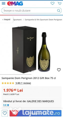 Sampanie Dom Perignon Vintage 2013