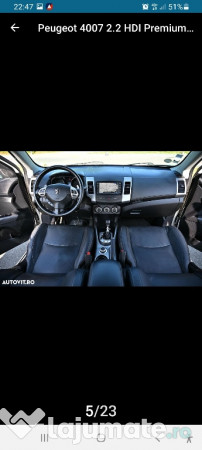 Peugeot 4007 an 2010 motorina