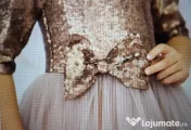 Rochie de ocazie pentru fete cu volane SELENA - Mon bebe (9 - 10 ani) 