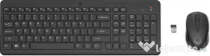 Kit tastatura si mouse wireless HP 330, USB, negru