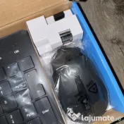 Kit tastatura si mouse wireless HP 330, USB, negru 