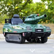 Tanculet electric Kinderauto Commander 2x 55W 12V 12Ah Verde