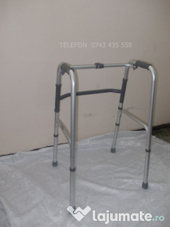 Cadru ajutor mers,Pliabil,Reglabil,Aluminiu,dizabilitati handicap,senior batrani