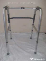 Cadru ajutor mers,Pliabil,Reglabil,Aluminiu,dizabilitati handicap,senior batrani