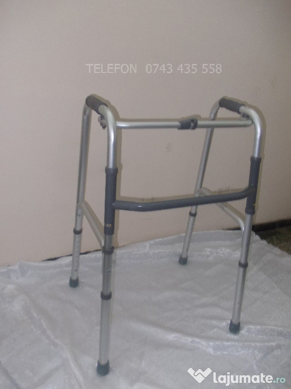 Cadru ajutor mers,Pliabil,Reglabil,Aluminiu,dizabilitati handicap,senior batrani