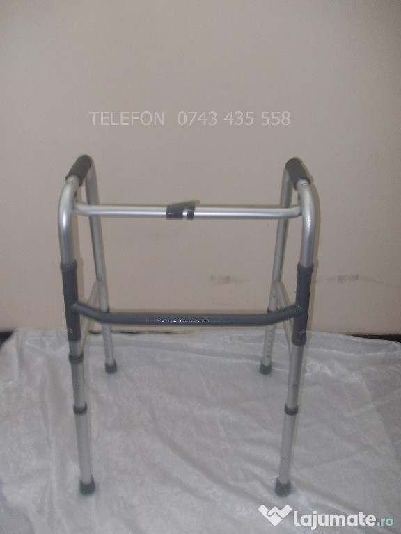 Cadru ajutor mers,Pliabil,Reglabil,Aluminiu,dizabilitati handicap,senior batrani