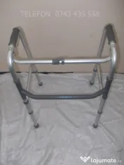Cadru ajutor mers,Pliabil,Reglabil,Aluminiu,dizabilitati handicap,senior batrani