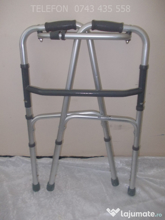Cadru ajutor mers,Pliabil,Reglabil,Aluminiu,dizabilitati handicap,senior batrani