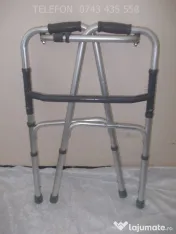 Cadru ajutor mers,Pliabil,Reglabil,Aluminiu,dizabilitati handicap,senior batrani