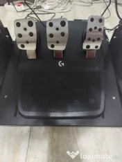 Volan Logitech g923+pedale+schimbator+suport