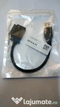 Cablu alimentare dvd,cd laptop USB 3.0 to 7+6 13 pini