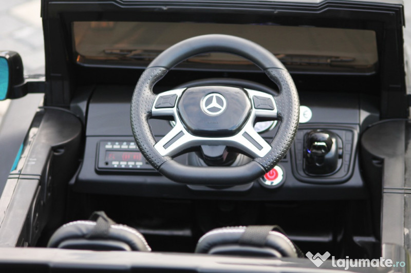Masinuta electrica Mercedes G63 6x6 270W PREMIUM #Black