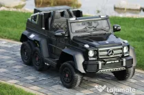 Masinuta electrica Mercedes G63 6x6 270W PREMIUM #Black