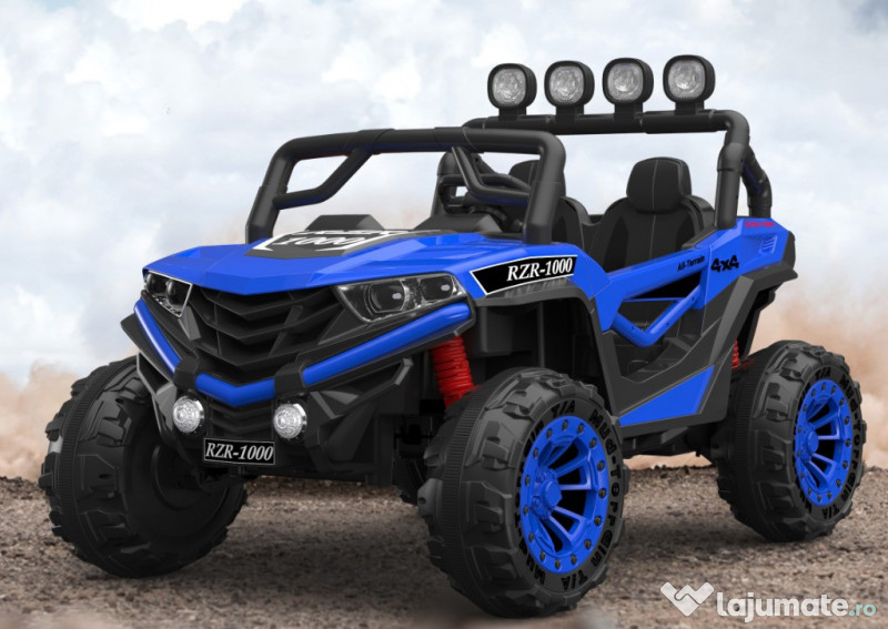 UTV electric pentru 2 copii Kinderauto BJ908 4x 45W 12V BLUE