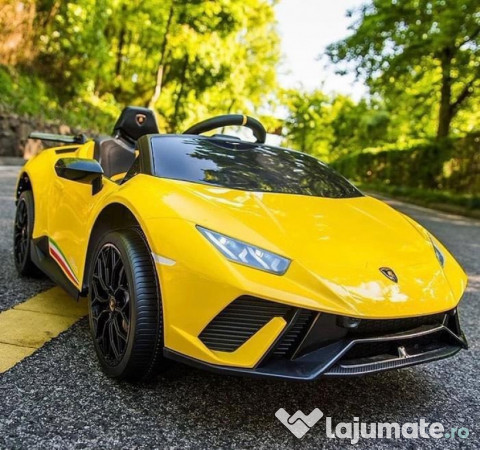 Masinuta electrica, Lamborghini Huracan, 4x4, putere 120W 12V