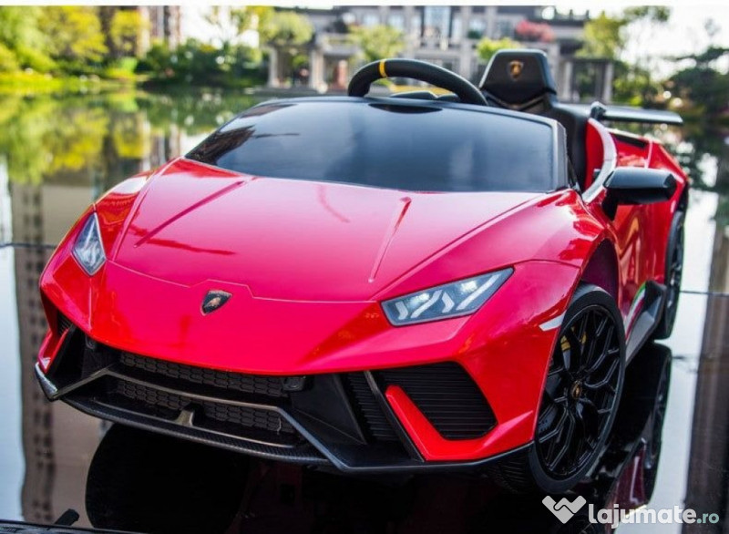 Masinuta electrica, Lamborghini Huracan, 4x4, putere 120W 12V