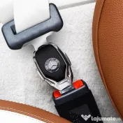 Adaptor centura falsa auto, extensie centura de siguranta LOGO CAR 