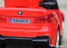 Masinuta cu maner BMW M5, 2 in 1, pentru copii 1-3 ani, premium, rosie