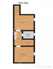 Apartament cu 3 camere 2 bai situat in zona Rahovei din Sibi 