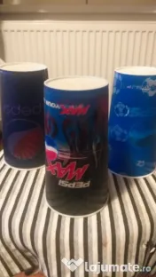 Pahare plastic pepsi și mirinda 