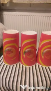 Pahare plastic pepsi și mirinda 