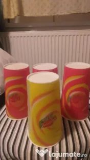 Pahare plastic pepsi și mirinda 