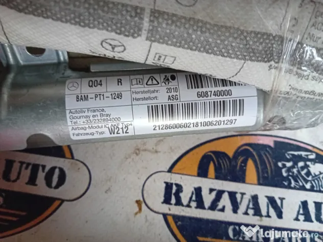 Airbag cortina dreapta Mercedes E 350 2011