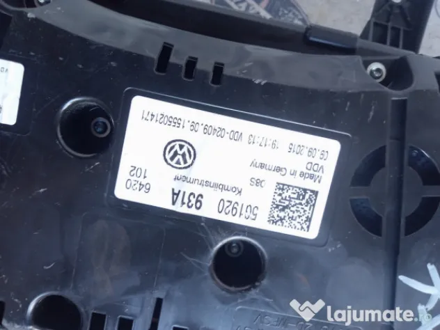 Ceasuri Bord UK Volkswagen Golf 7 Motorina 2015