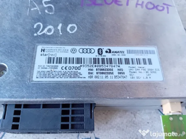Modul bluetooth Audi A5 2010