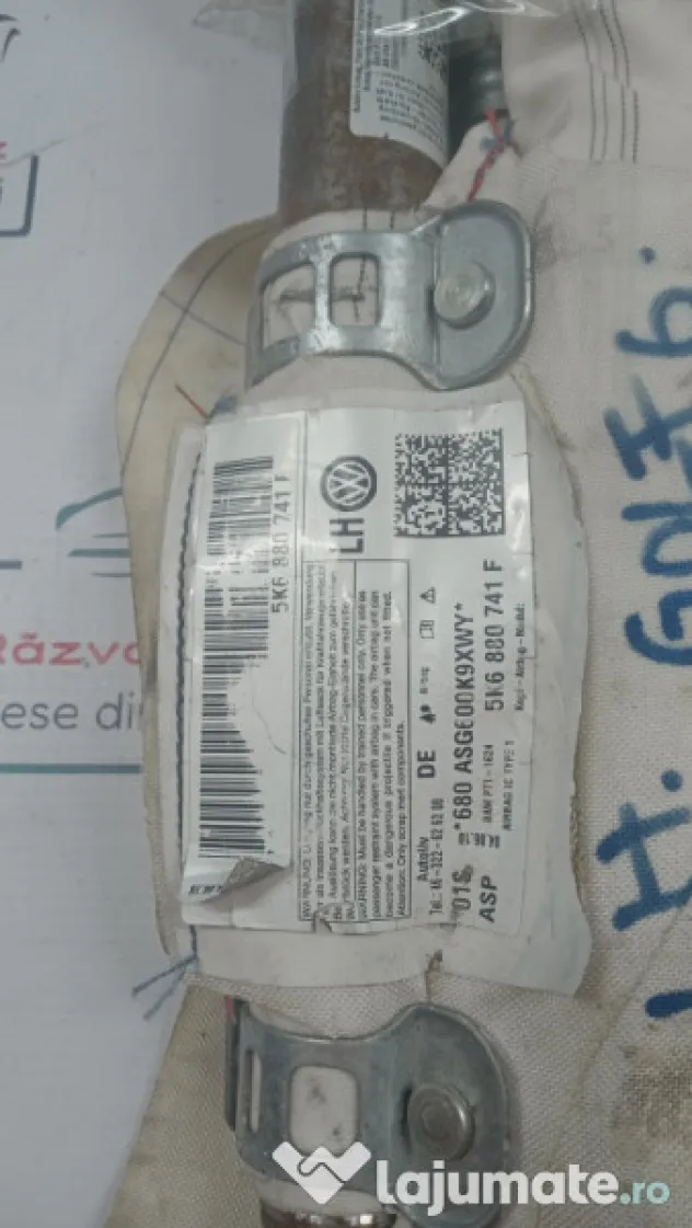 Airbag cortina stanga Volkswagen Golf 6 2010
