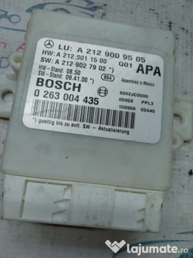 Modul Senzori Parcare Mercedes E-Class W212 2012