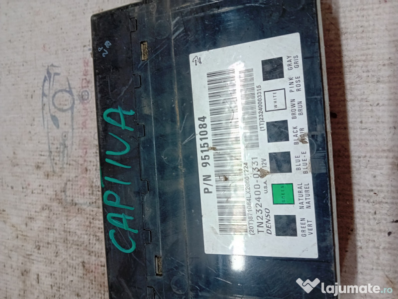 Calculator confort Chevrolet Captiva 2012