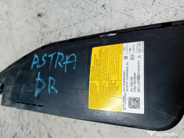 Airbag scaun dreapta fata Opel Astra J 2011