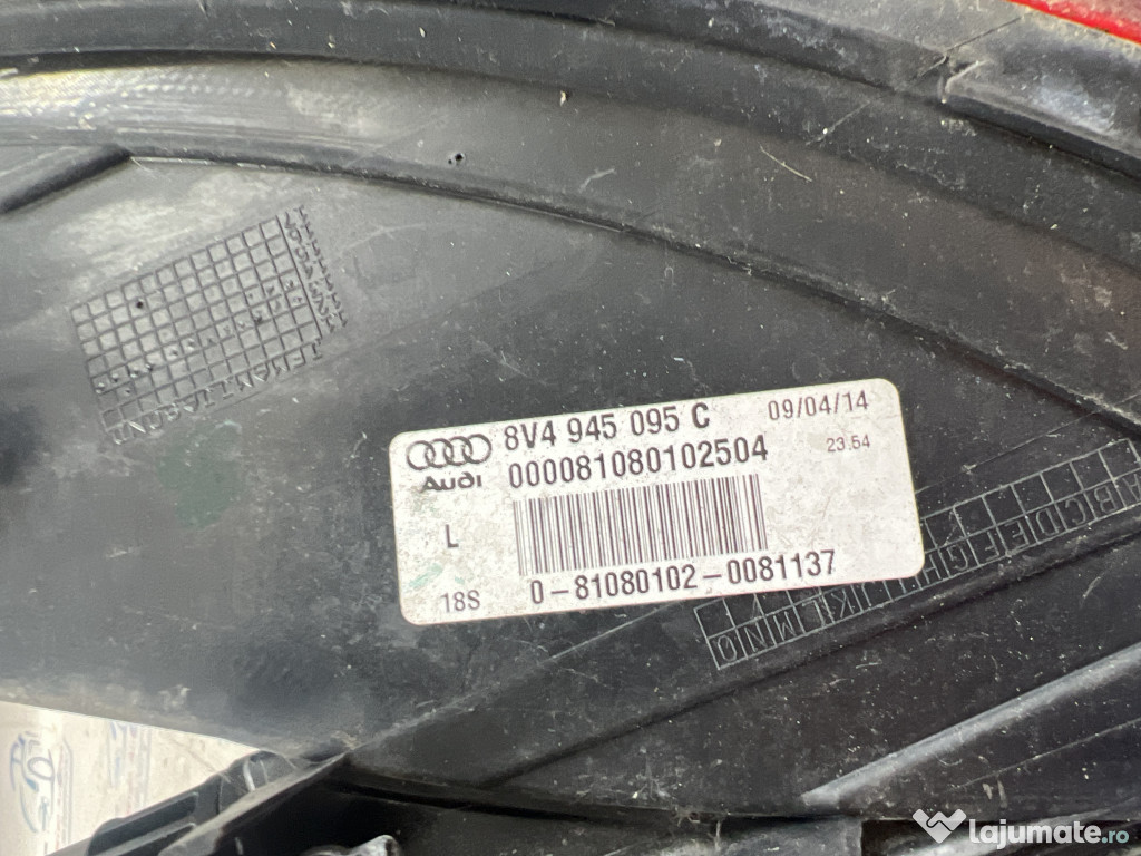 Stop stanga aripa Audi A3 8V Hatchback 2015