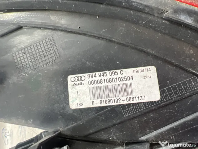 Stop stanga aripa Audi A3 8V Hatchback 2015