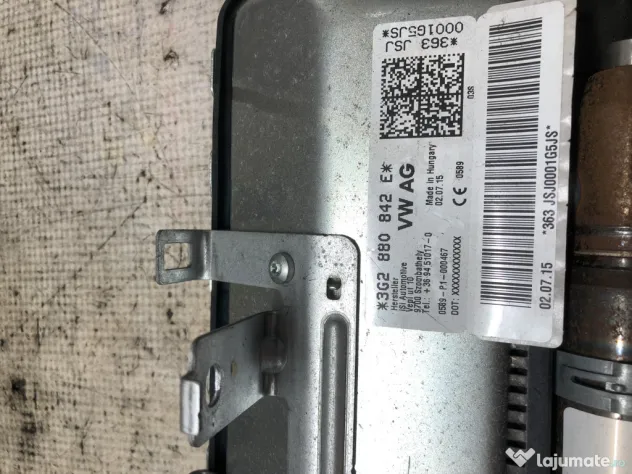 Airbag genunchi Volkswagen Passat B8 2015