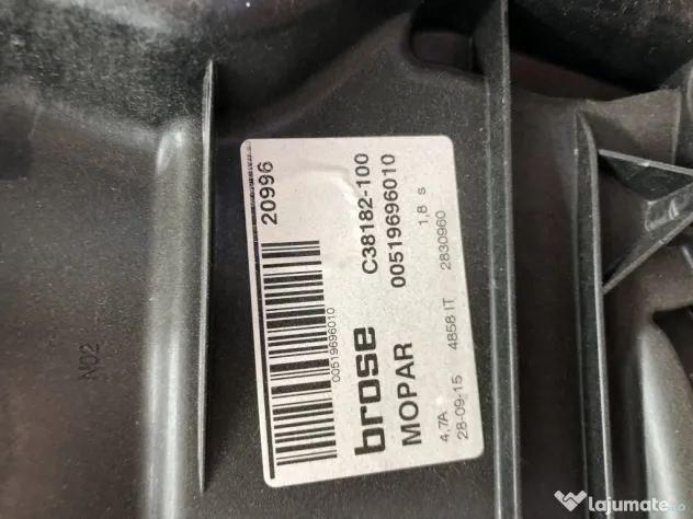 Macara geam stanga spate Fiat 500X 2015