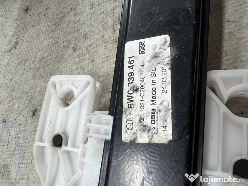 Macara geam stanga spate Audi A4 B9 2016