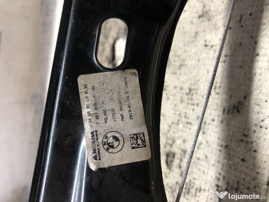 Macara geam stanga spate BMW 320 F30 2012