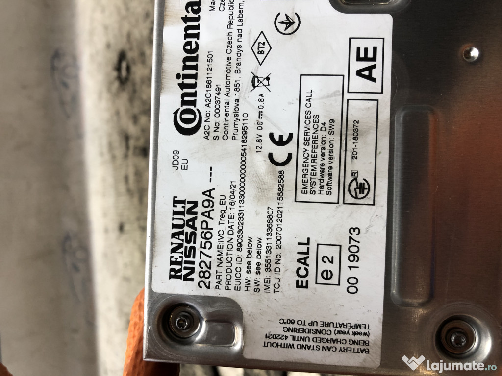 Modul Ecu Nissan Juke 1.0 Benzina 2021