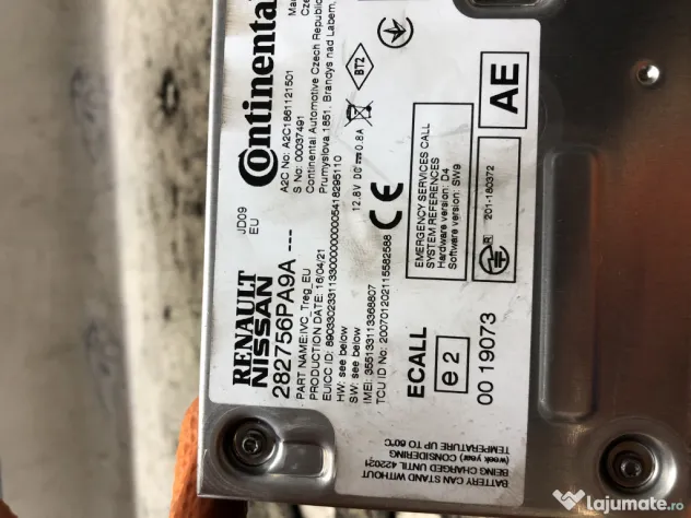 Modul Ecu Nissan Juke 1.0 Benzina 2021