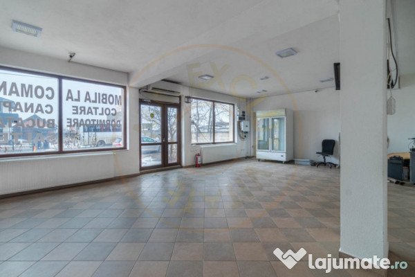 De închiriat – Spațiu comercial 100 mp, la stradă princ