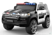 Masinuta electrica de politie, Toyota Land Cruiser 4x4, 12V 