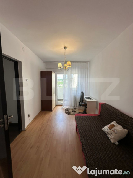 Apartament 4 camere, 77.56 mp, Mănăștur, 2 băi, balcon,