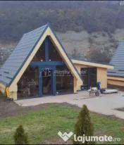 Casa pe Structura Lemn si Panouri SIP 