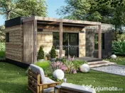 Casa pe Structura Lemn si Panouri SIP 