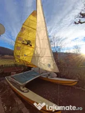 Catamaran cu vele Hobie Cat 14, extrem de rar in Romania 